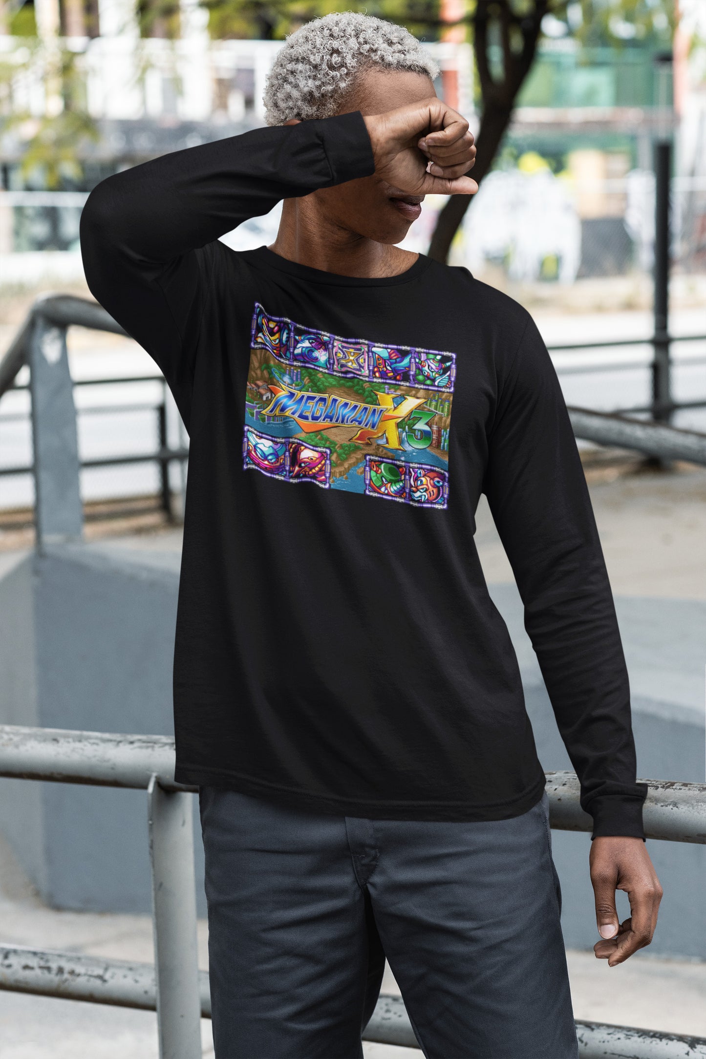 Mega Man X3 - Long Sleeve Tee