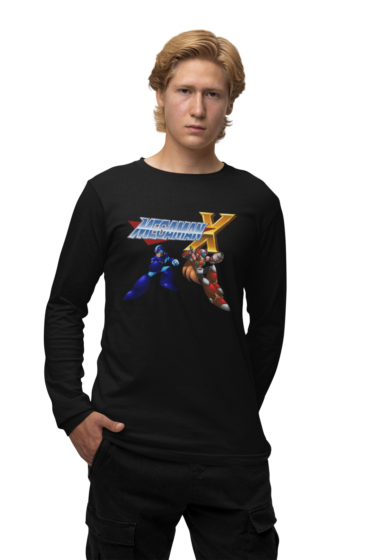 Mega Man X - Long Sleeve Tee
