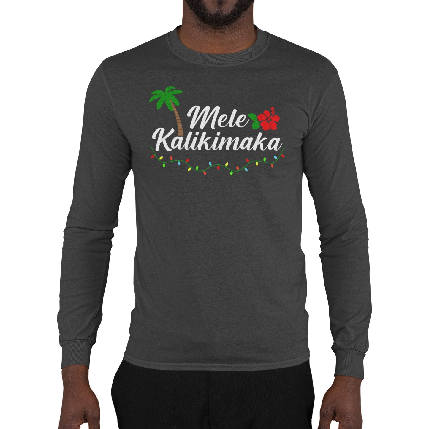 Mele Kalikimaka - Long Sleeve Tee