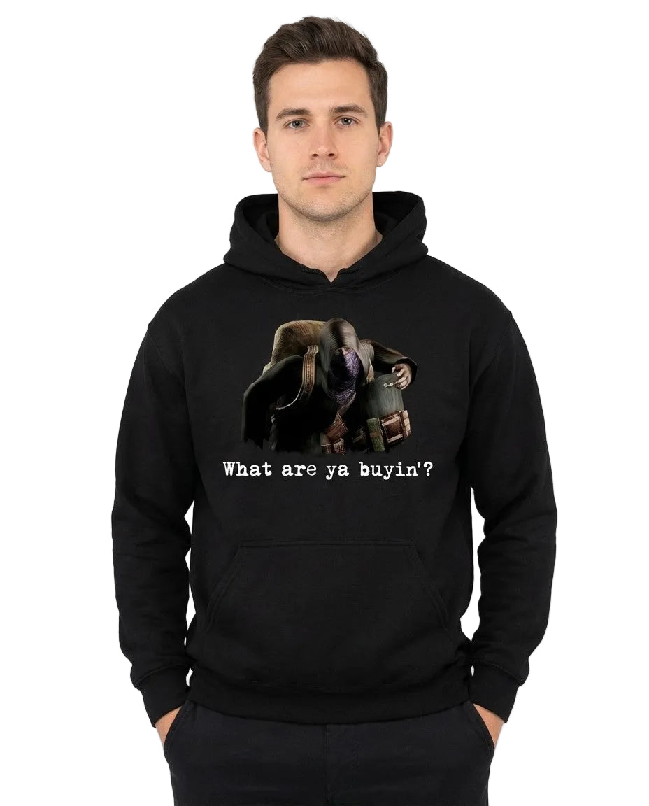 Resident Evil 4 Merchant - Hoodie - Absurd Ink