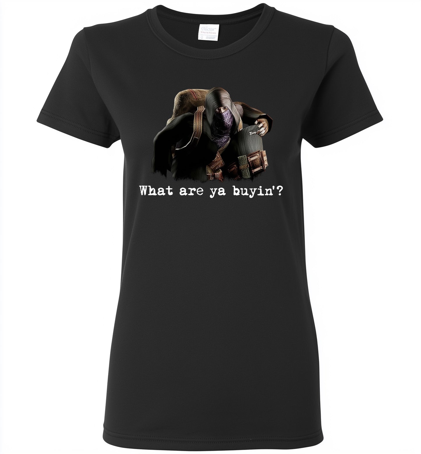 Resident Evil 4 Merchant - Ladies Tee - Absurd Ink