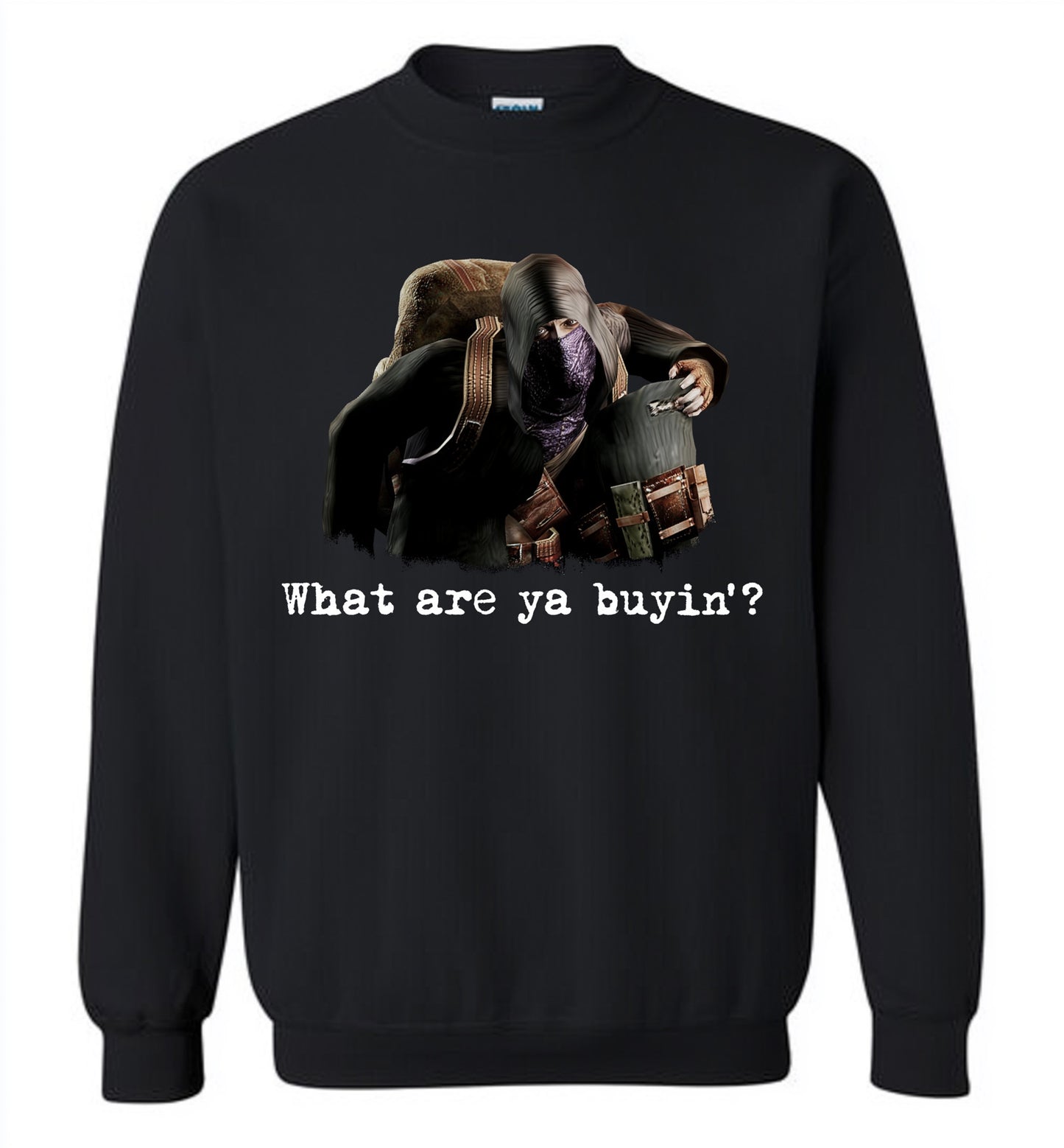Resident Evil 4 Merchant - Sweatshirt - Absurd Ink