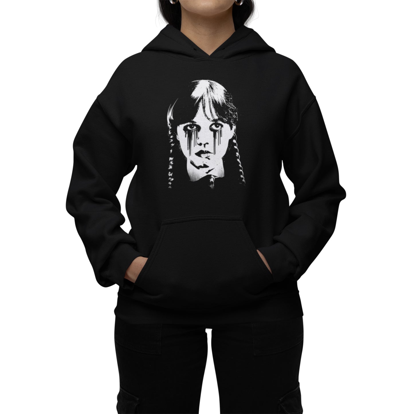 Wednesday Addams Tears - Hoodie