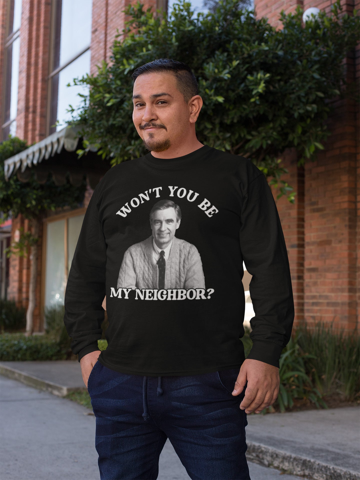 Mister Rogers - Long Sleeve Tee