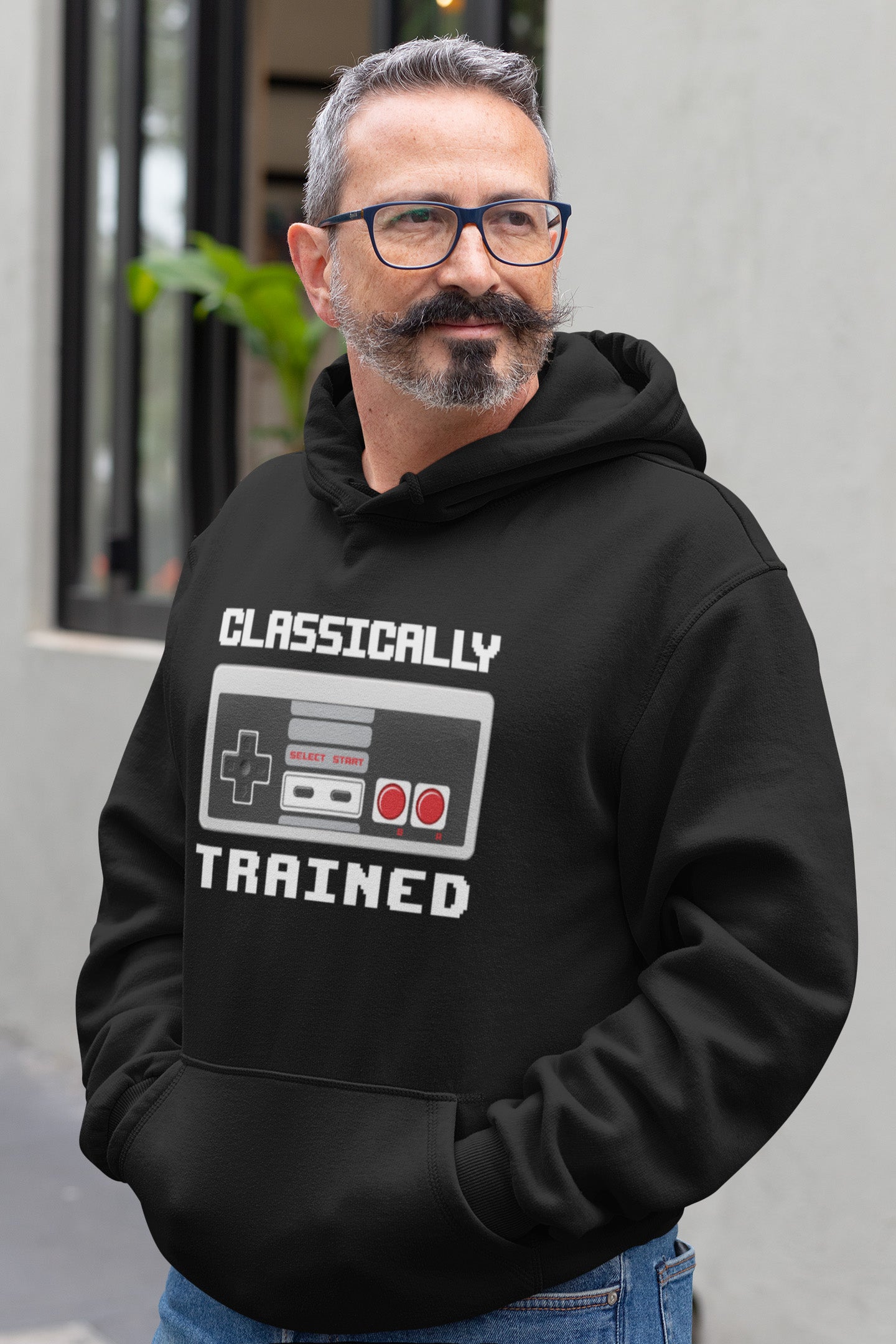 NES Controller Classically Trained - Hoodie
