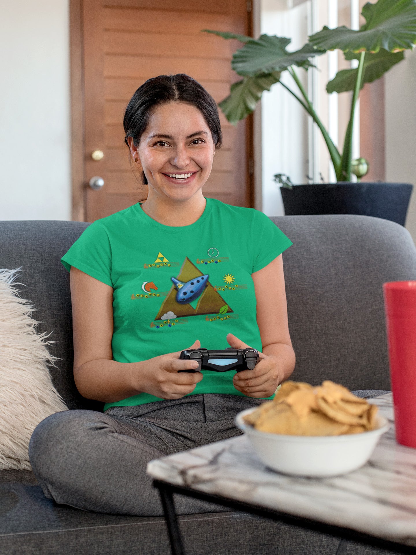 Ocarina Of Time Songs - Ladies Tee