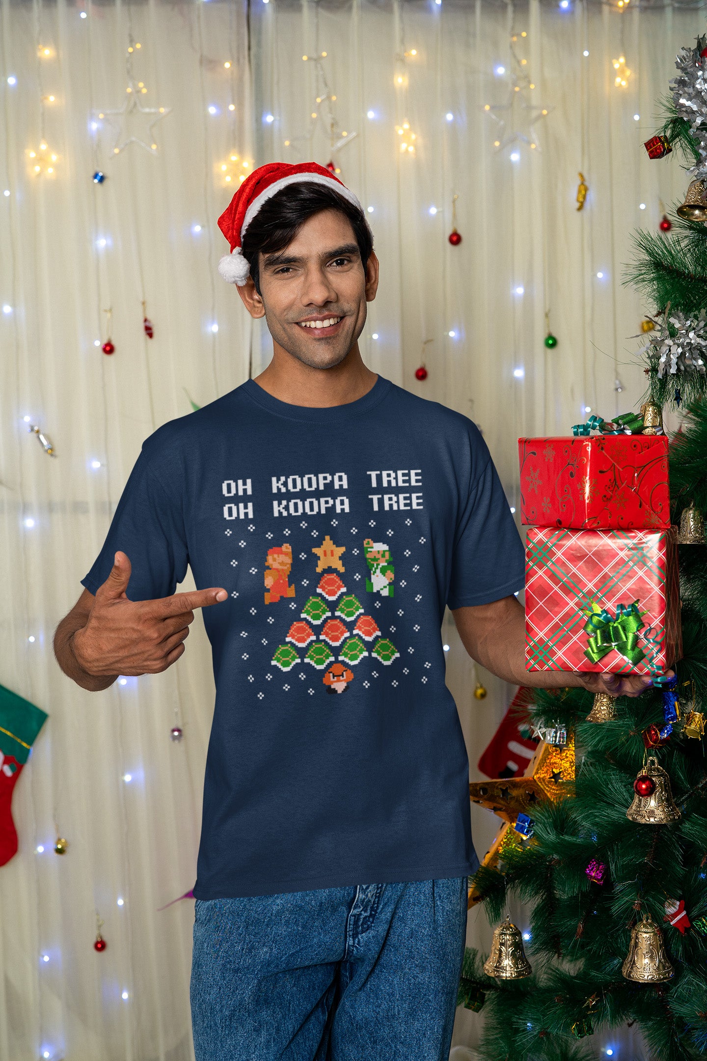 Mario Bros Christmas - T-Shirt