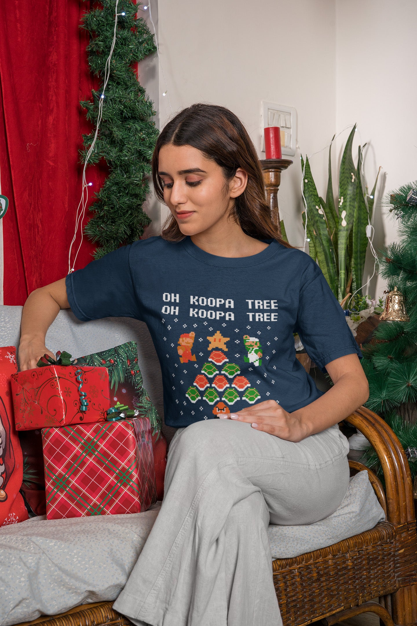 Mario Bros Christmas - T-Shirt