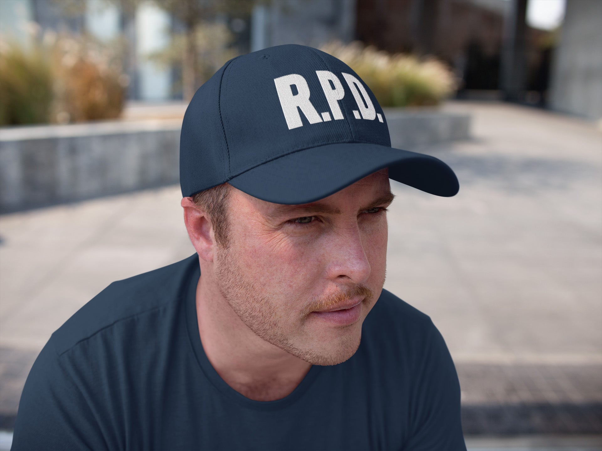 R.P.D. Resident Evil - Low-Profile Cotton Twill Cap - Absurd Ink