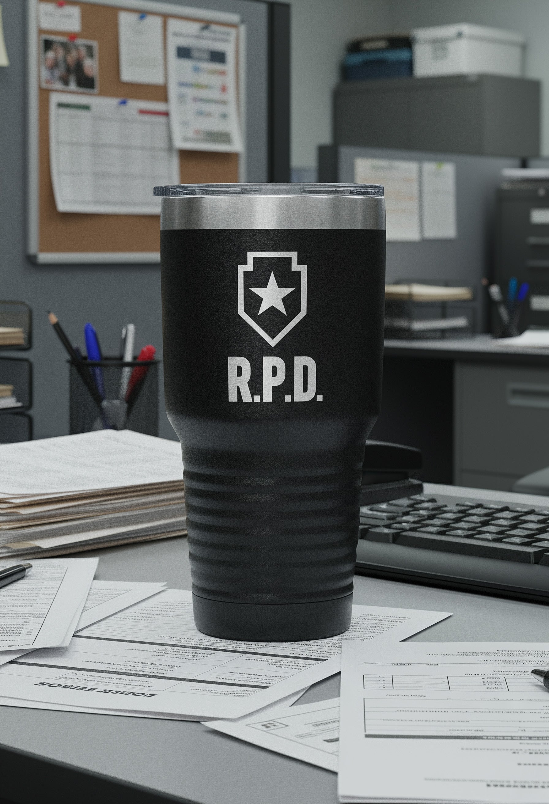 R.P.D. Resident Evil - Tumbler - Absurd Ink