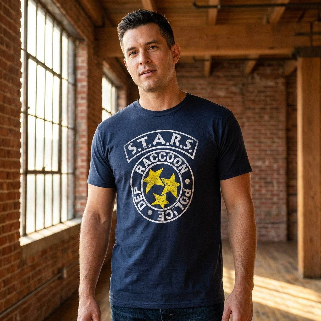 Resident Evil STARS - T-Shirt - distressed - Absurd Ink