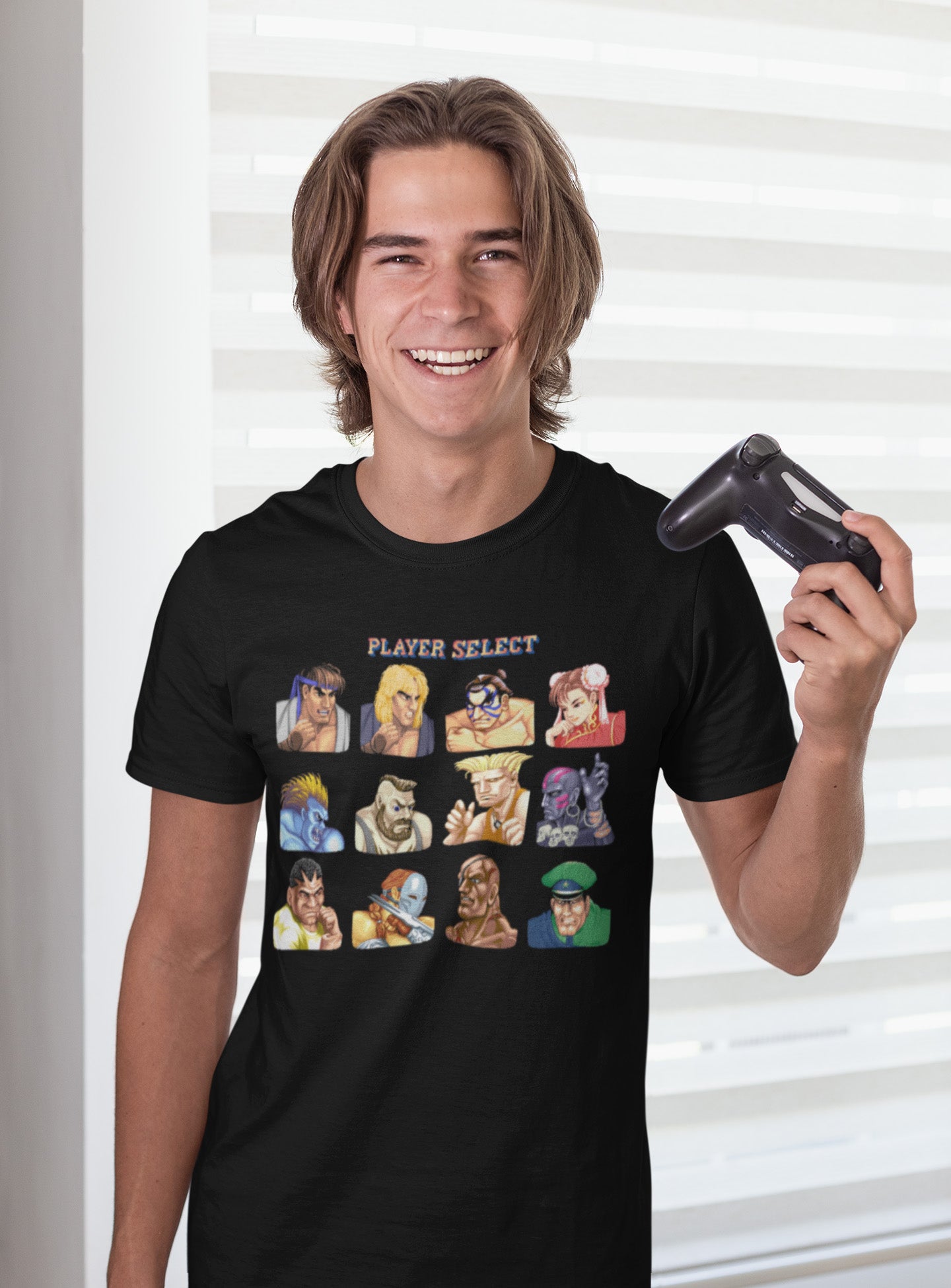 Street Fighter 2 Player Select - T-Shirt