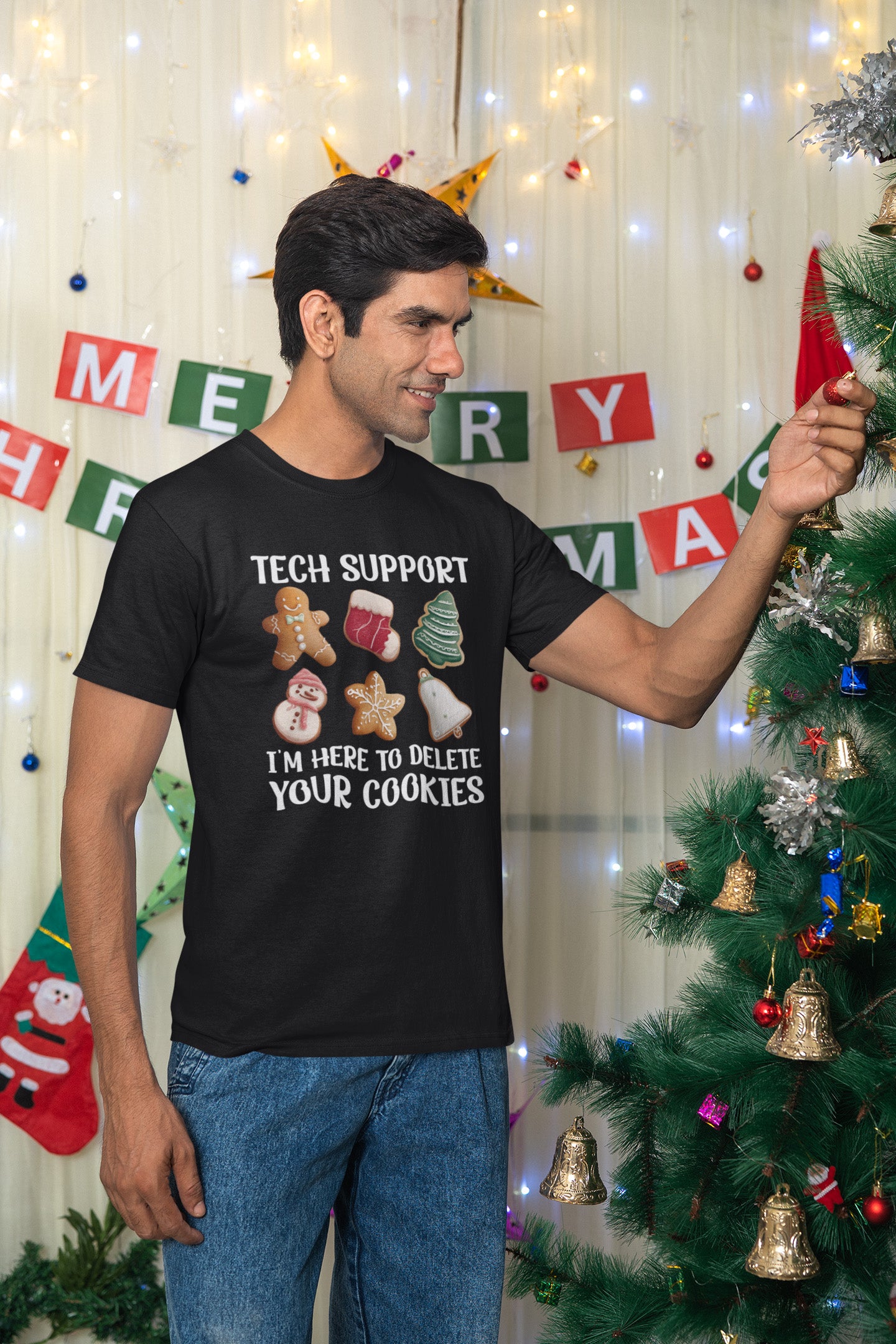 Tech Support Christmas Cookies - T-Shirt