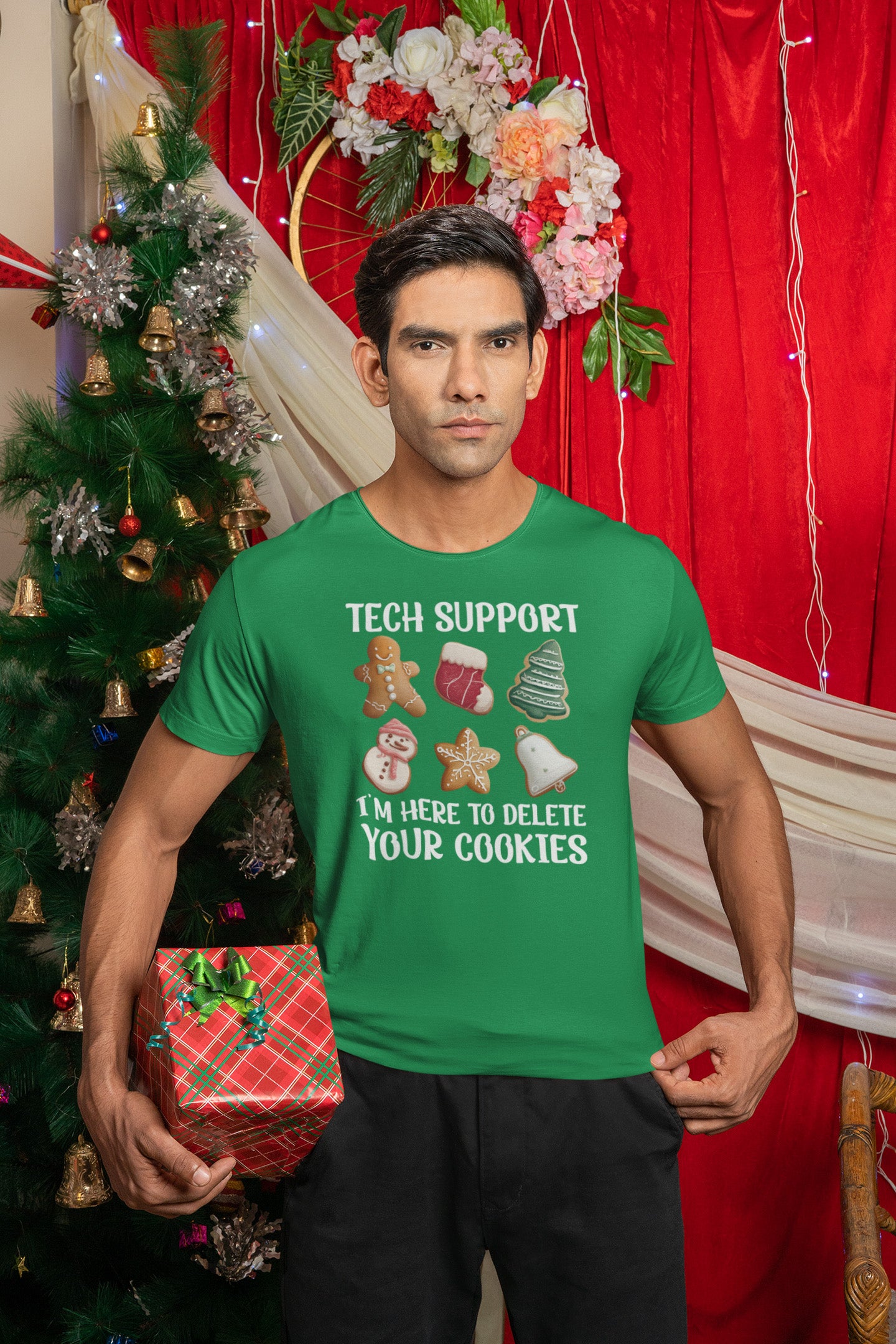Tech Support Christmas Cookies - T-Shirt