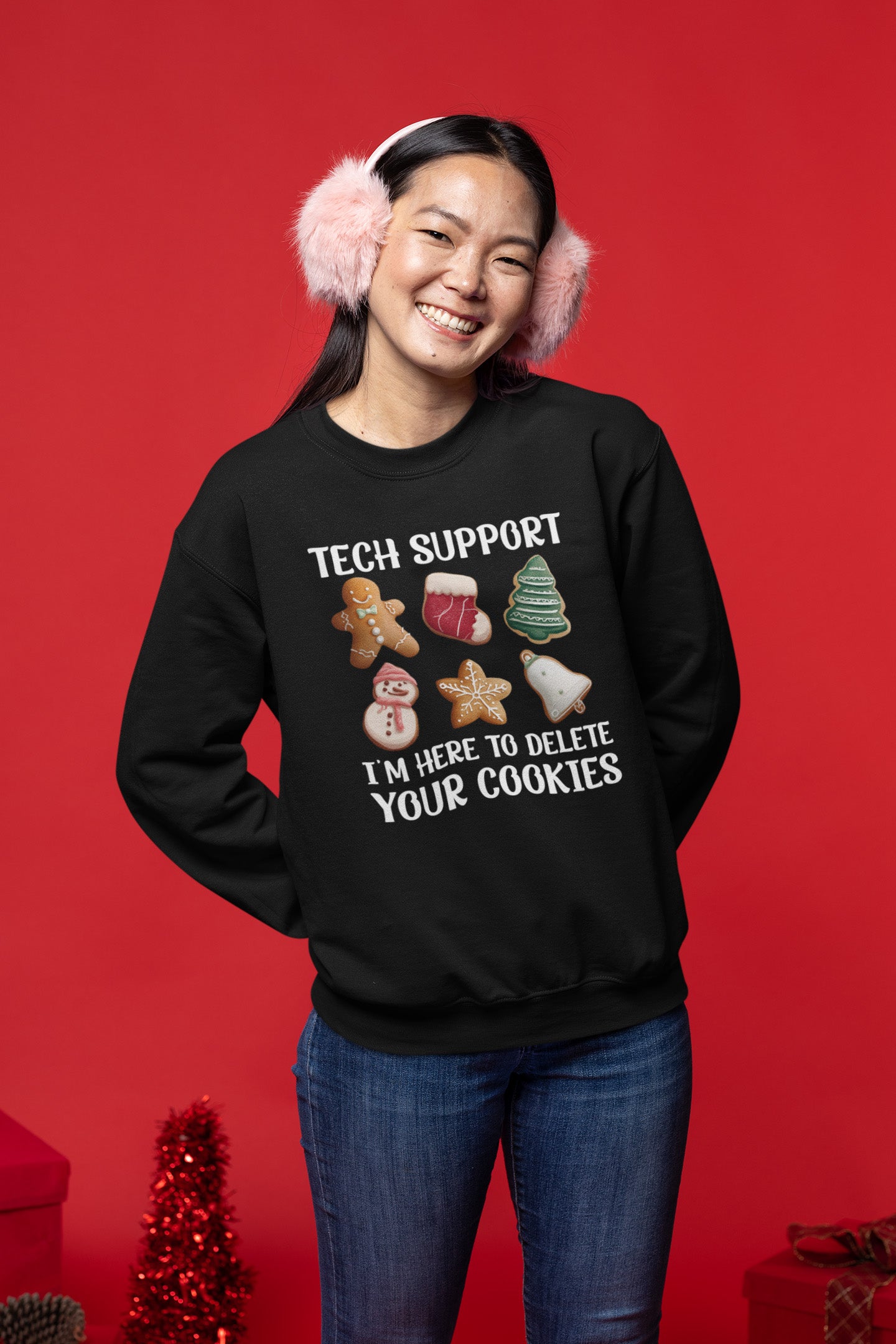 Tech Support Christmas Cookies - Sweatshirt