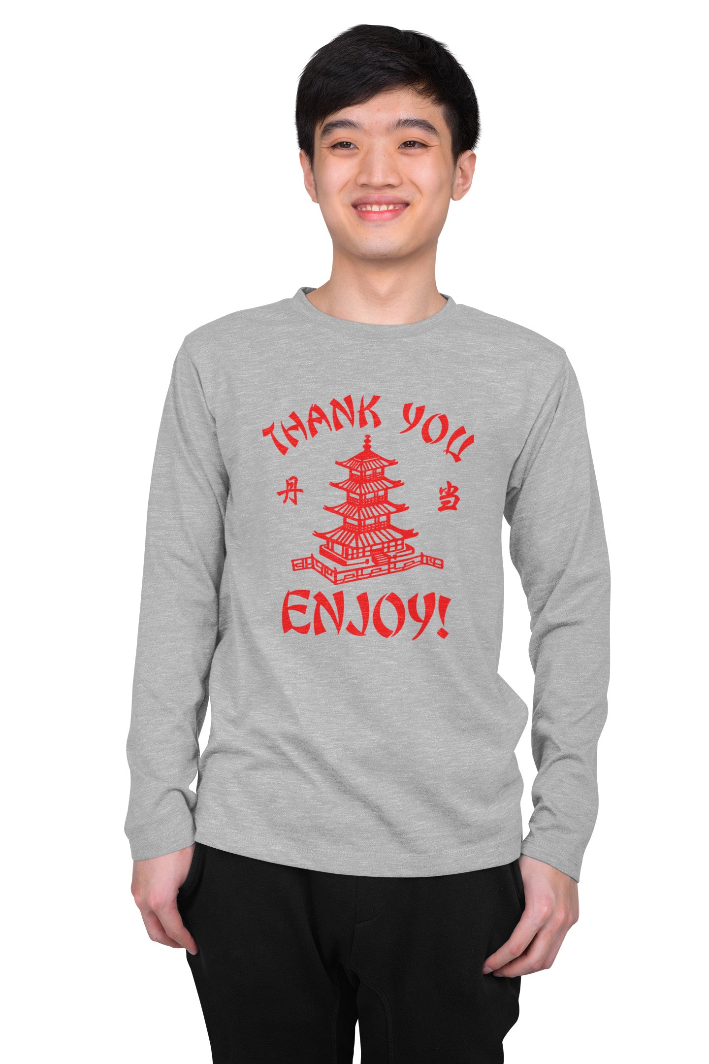 Thank You Enjoy Chinese Takeout - Long Sleeve Tee