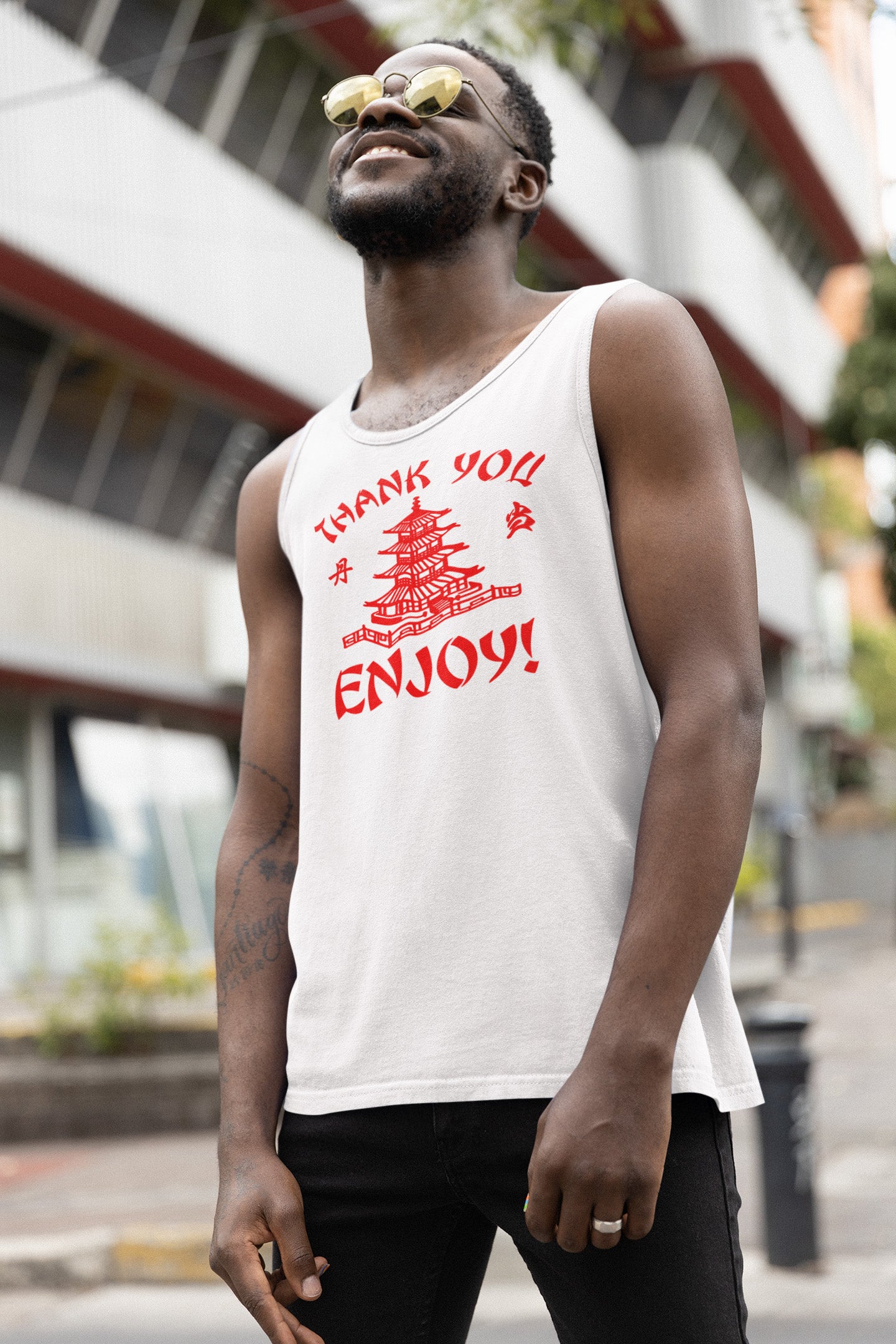 Thank You Enjoy Chinese Takeout - Tank Top