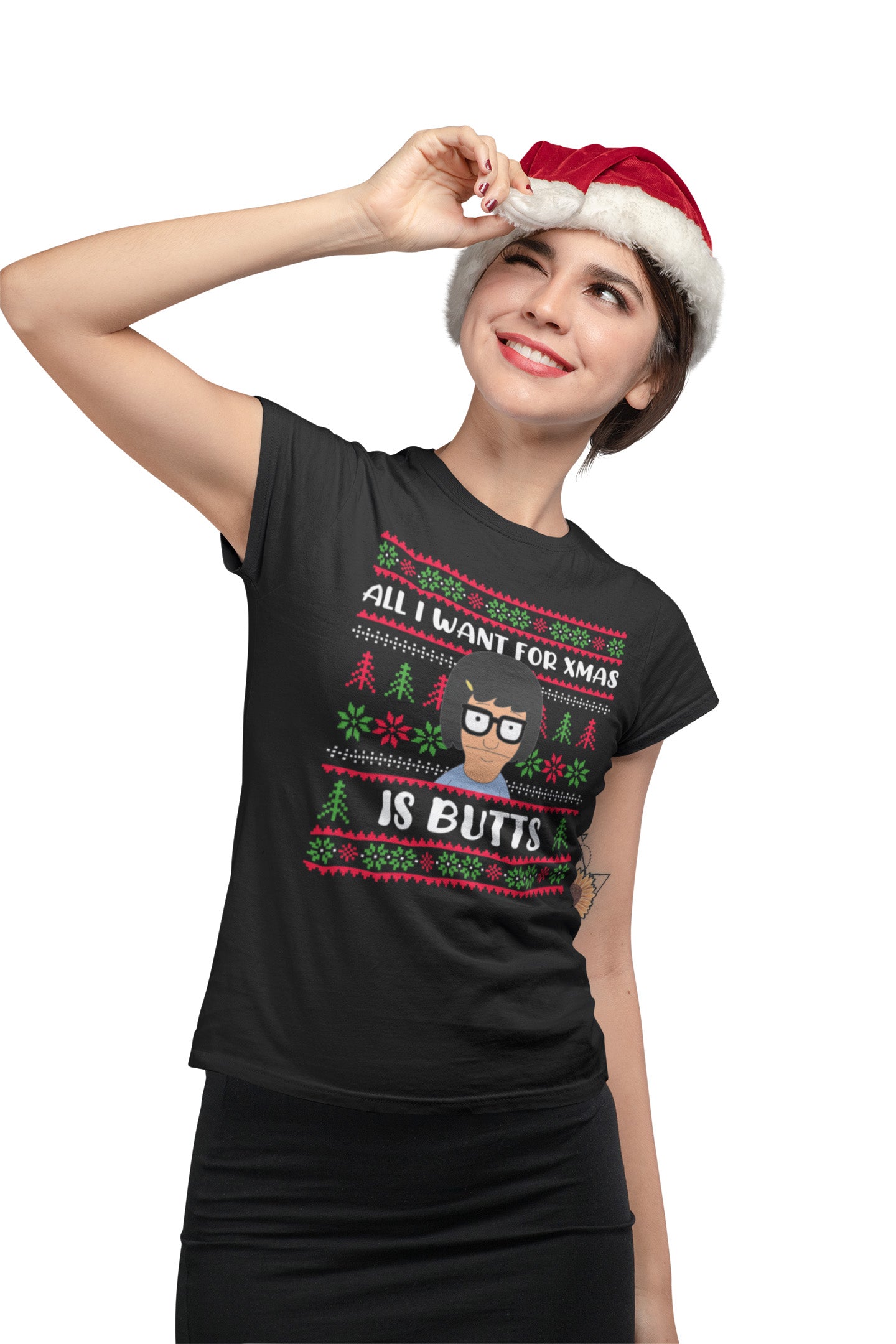 Tina Belcher Christmas - Ladies Tee