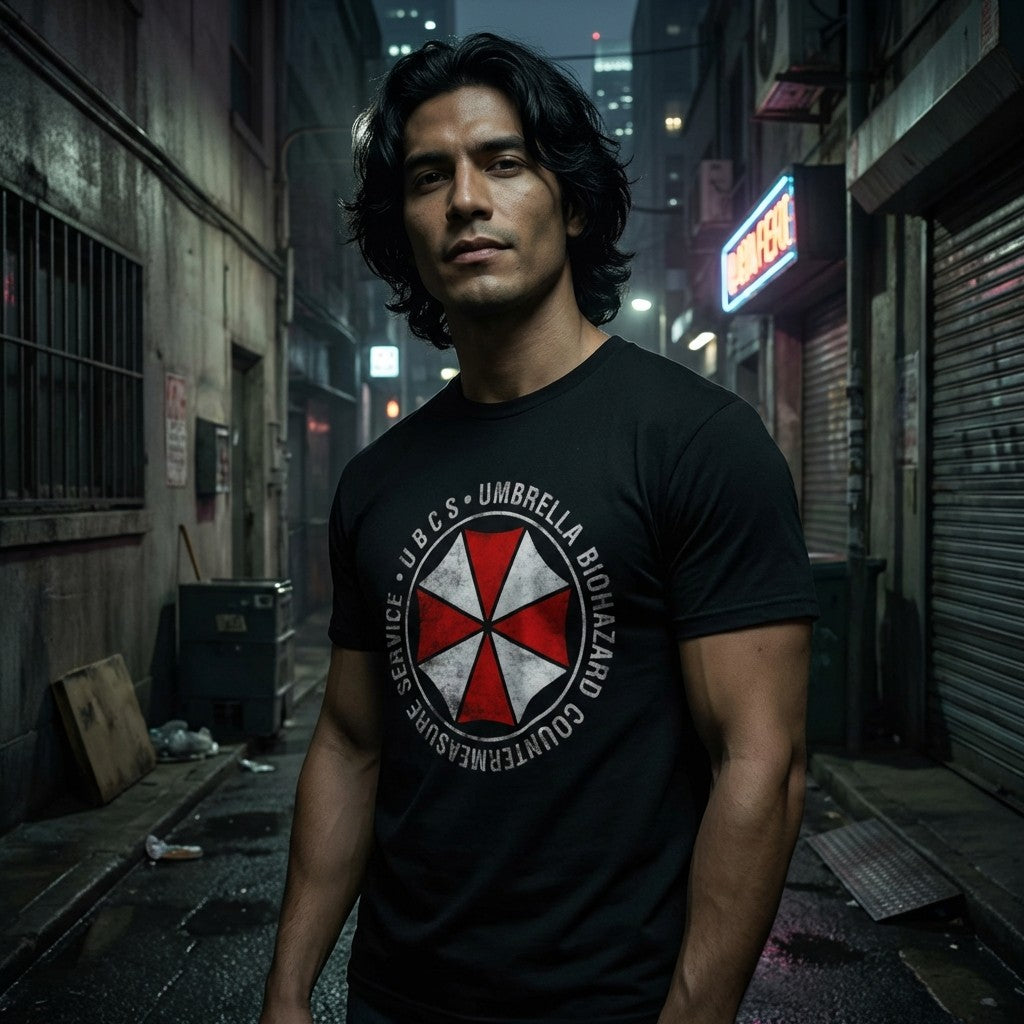 Umbrella UBCS Distressed - T-Shirt - Absurd Ink