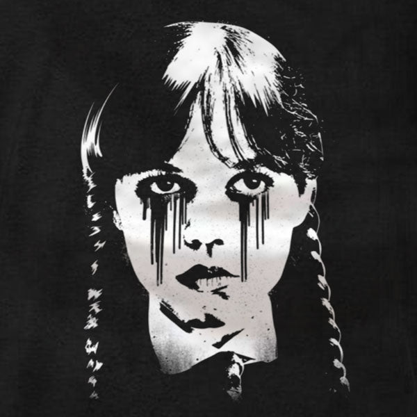 Wednesday Addams Tears - T-Shirt