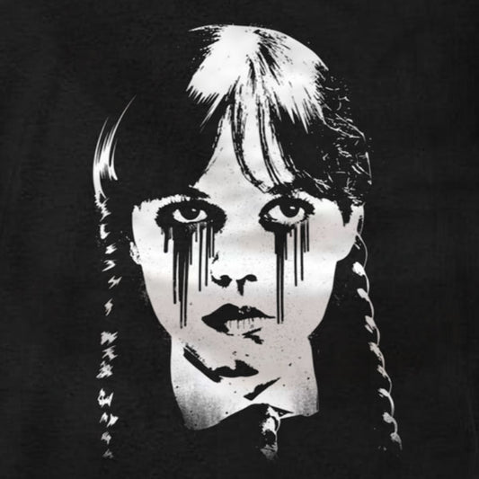 Wednesday Addams Tears - T-Shirt