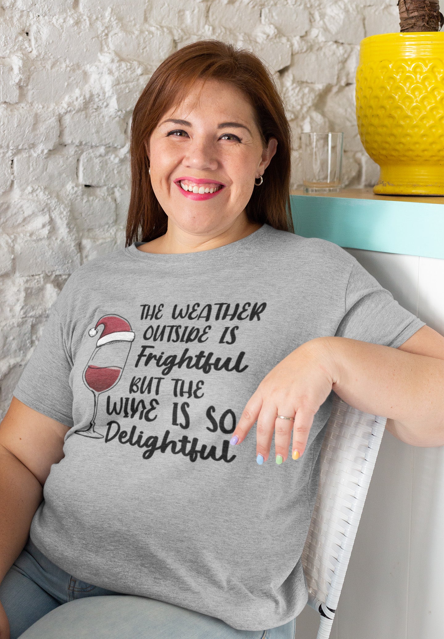 Wine Christmas - T-Shirt