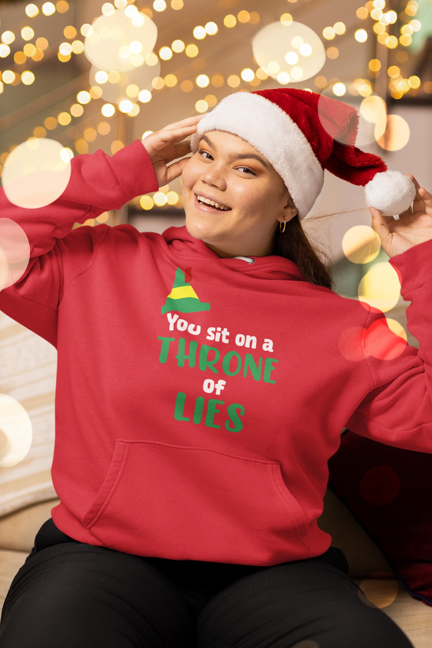 You Sit On A Throne Of Lies - Hoodie