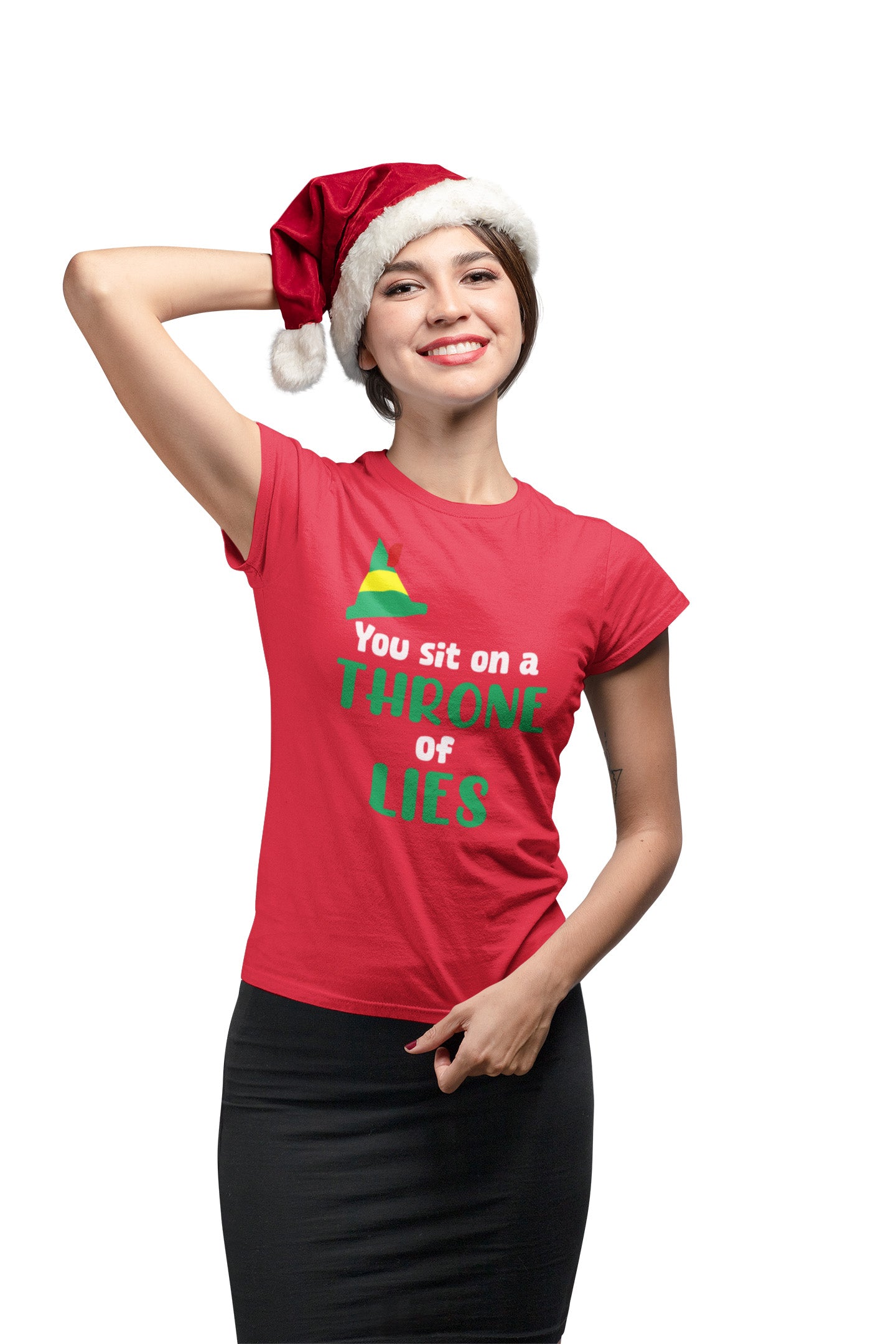 You Sit On A Throne Of Lies - Ladies Tee