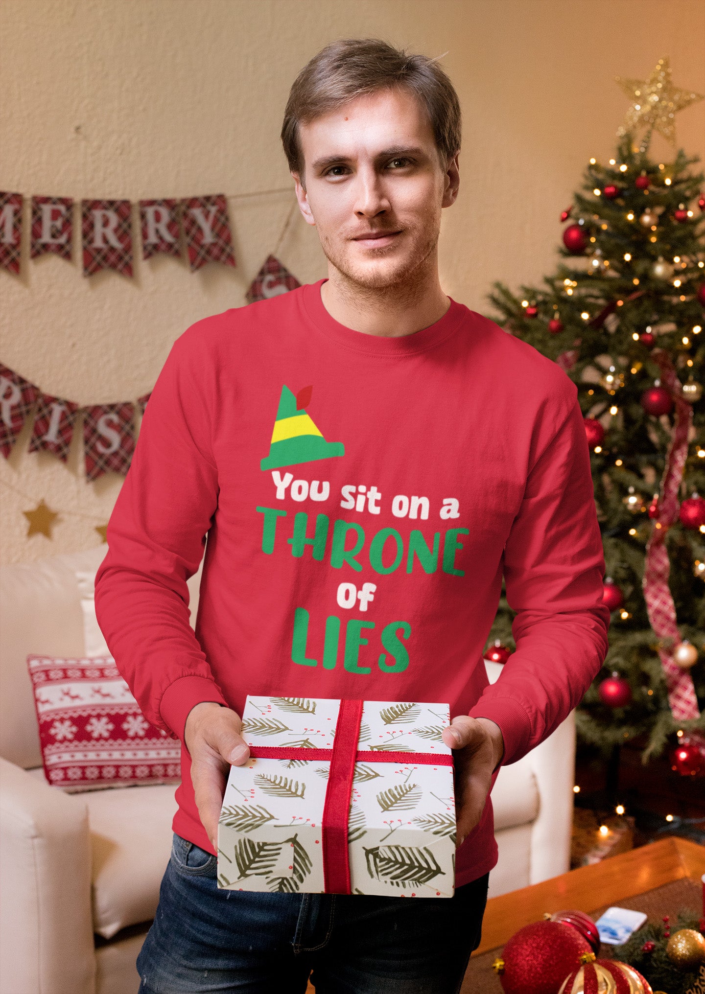 You Sit On A Throne Of Lies - Long Sleeve Tee