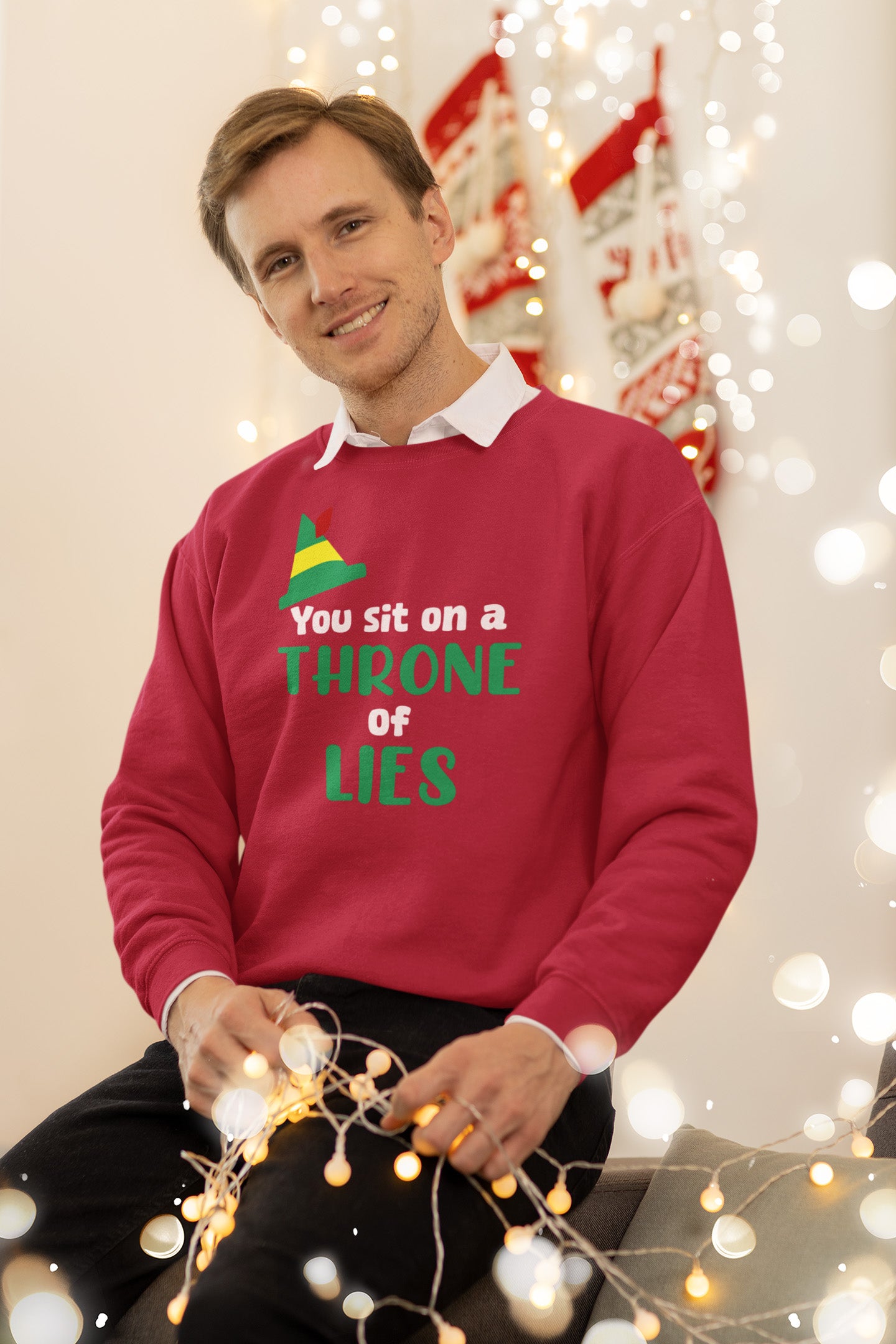 You Sit On A Throne Of Lies - Sweatshirt