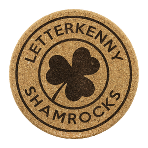 Letterkenny Shamrocks - Cork Coasters