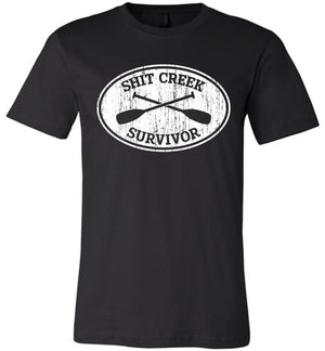 Shit Creek Survivor - Unisex Tee - Absurd Ink