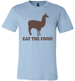 Llama - Unisex Tee - Eat The Food - Napoleon Dynamite - Absurd Ink