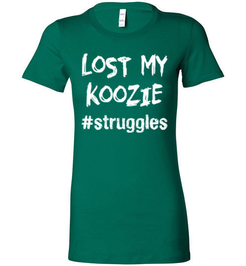 struggles - Lost My Koozie - Ladies Tee - Absurd Ink