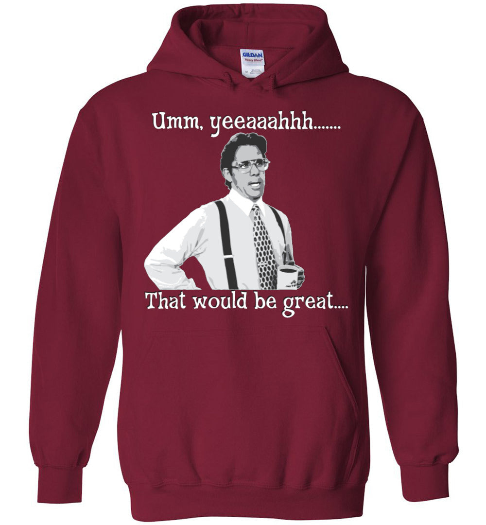Office Space Lumbergh - Hoodie - Absurd Ink