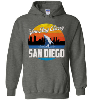 San Diego Hoodie - You Stay Classy - Absurd Ink