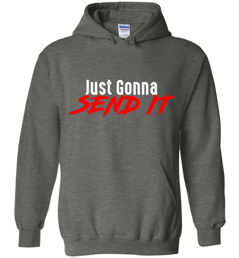 Just Gonna Send It Hoodie – Absurd Ink - Main Image