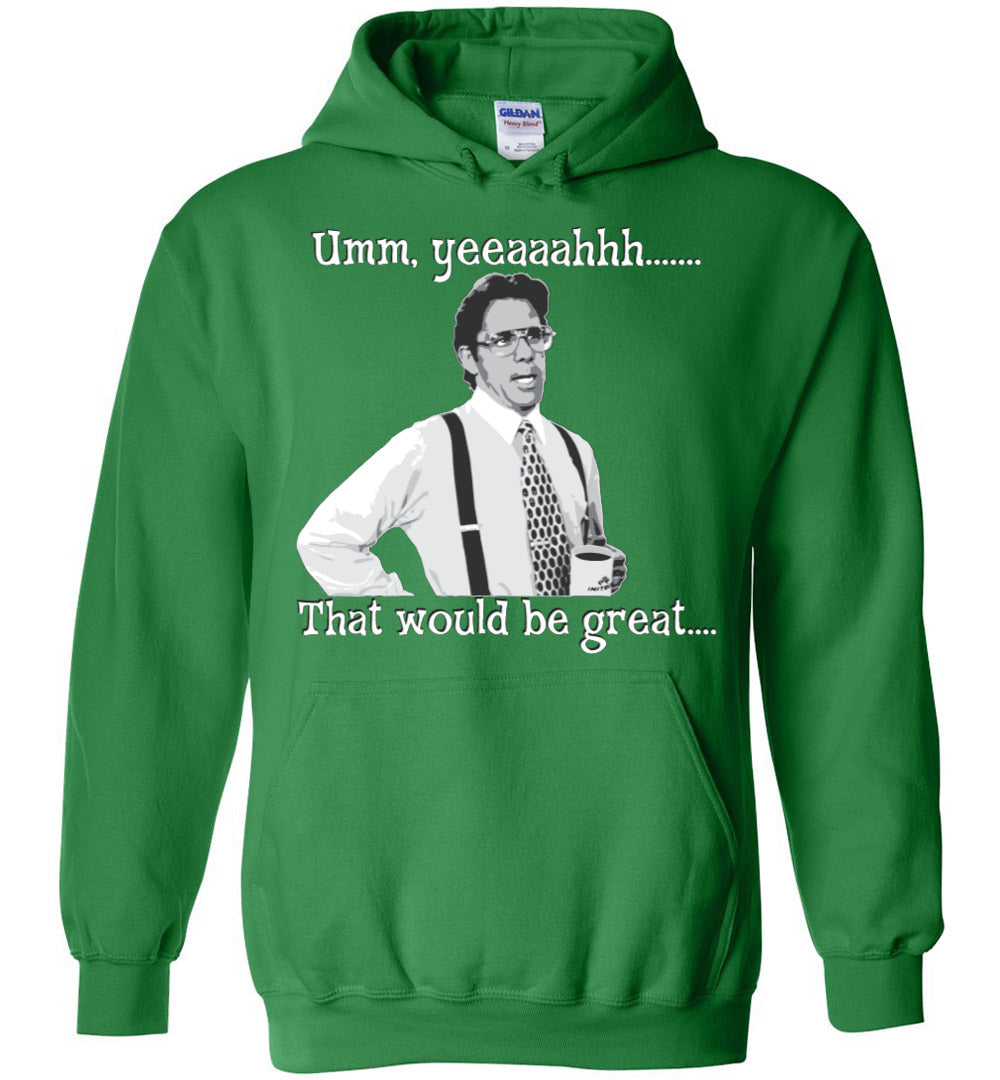 Office Space Lumbergh - Hoodie - Absurd Ink