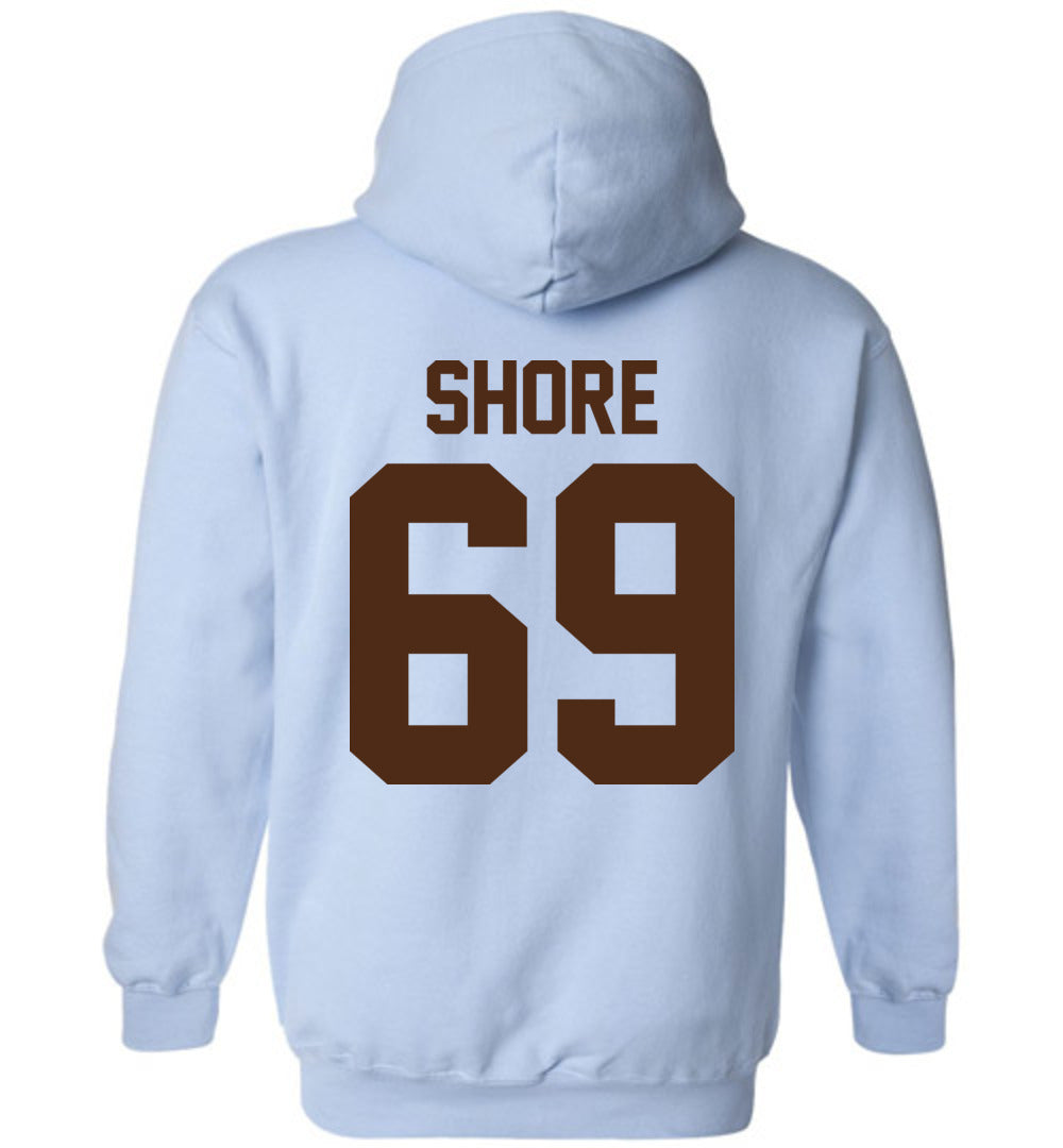 Shoresy Sudbury Blueberry Bulldogs; Shore 69, Shoresy Hockey Style, Shoesy Jersey Style Hoodie, Unisex Fleece Hoodie
