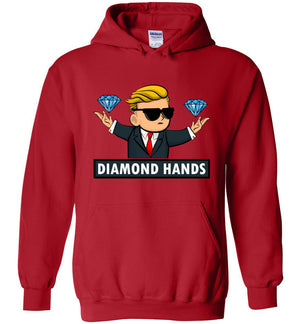 Diamond Hands Wallstreetbets - Hoodie