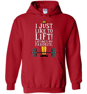 I Just Like To Lift - Hoodie - Absurd Ink