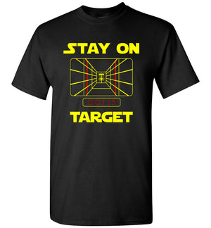 Disc golf T-Shirt - Stay On Target - Absurd Ink