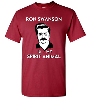 Ron Swanson Is My Spirit Animal - T-Shirt