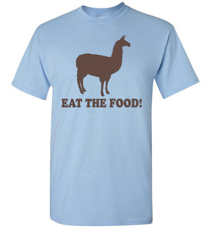 Llama - T-Shirt - Eat The Food - Napoleon Dynamite - Absurd Ink