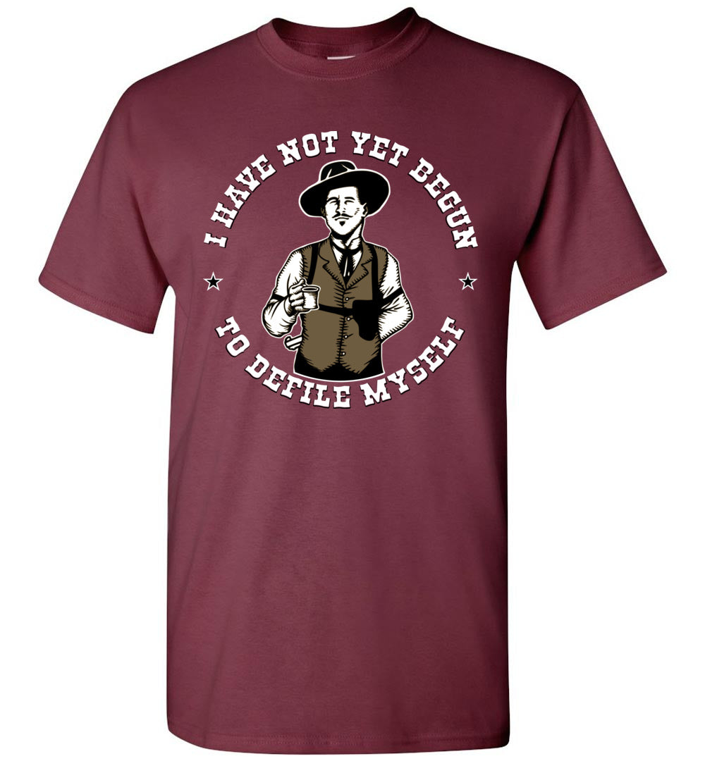 Doc Holliday Defile Myself - T-Shirt - Absurd Ink