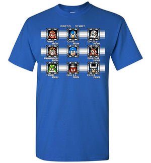 Mega Man 4 Bosses - T-Shirt