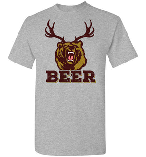Bear Deer BEER - T-Shirt - Absurd Ink