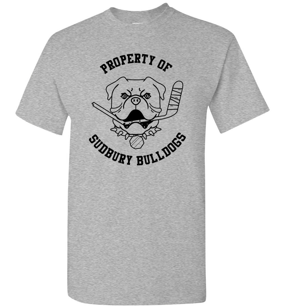 Property Of Sudbury Bulldogs Turbografx Unisex T-Shirt - Teeruto