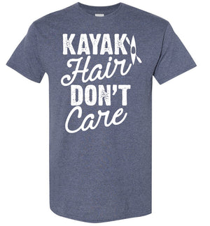 Kayak Hair Don't Care - T-Shirt - Absurd Ink
