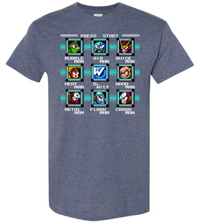 Mega Man 2 Bosses - T-Shirt